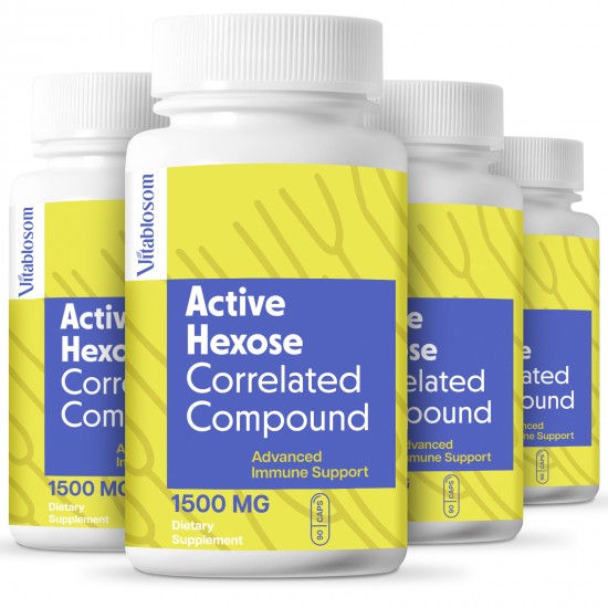 Vitablosom Active Hexose Correlated Compound Natural Mushroom Supplement 1500mg, 360 Capsules Vitablosom Active Hexose Correlated Compound Natural Mushroom Supplement 1500mg, 360 Capsules