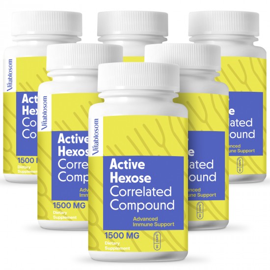 Vitablosom Active Hexose Correlated Compound Natural Mushroom Supplement 1500mg, 540 Capsules Vitablosom Active Hexose Correlated Compound Natural Mushroom Supplement 1500mg, 540 Capsules