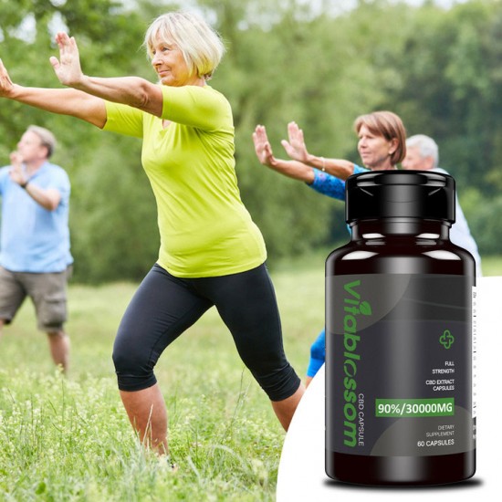 Vitablossom C-B-D 500mg/Capsule, 60 Capsules 30000mg 90% Powder Capsules, Made in New Zealand Vitablossom C-B-D 500mg/Capsule, 60 Capsules 30000mg 90% Powder Capsules, Made in New Zealand