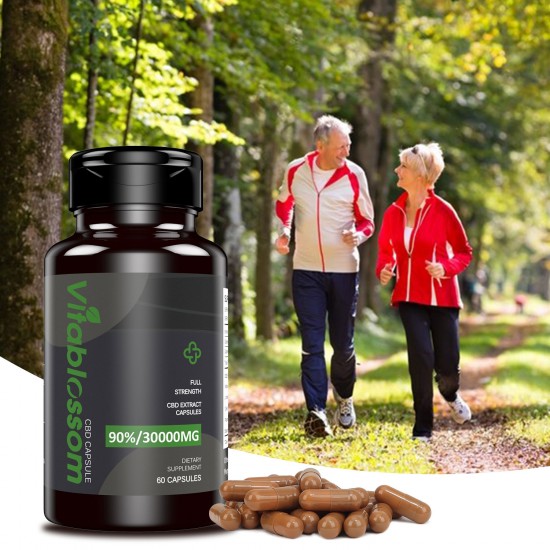 Vitablossom C-B-D 500mg/Capsule, 60 Capsules 30000mg 90% Powder Capsules, Made in New Zealand Vitablossom C-B-D 500mg/Capsule, 60 Capsules 30000mg 90% Powder Capsules, Made in New Zealand