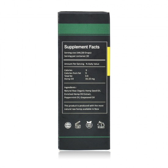 Vitablossom Broad Spectrum Hemp Oil Drops, 5000mg 17% 30ml Vitablossom Broad Spectrum Hemp Oil Drops, 5000mg 17% 30ml