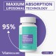 Vitablossom Liposomal 3 in 1 Anti-oxidant Complex, CoQ10 +Trans-Resveratrol 2000mg Vitablossom Liposomal 3 in 1 Anti-oxidant Complex, CoQ10 +Trans-Resveratrol 2000mg