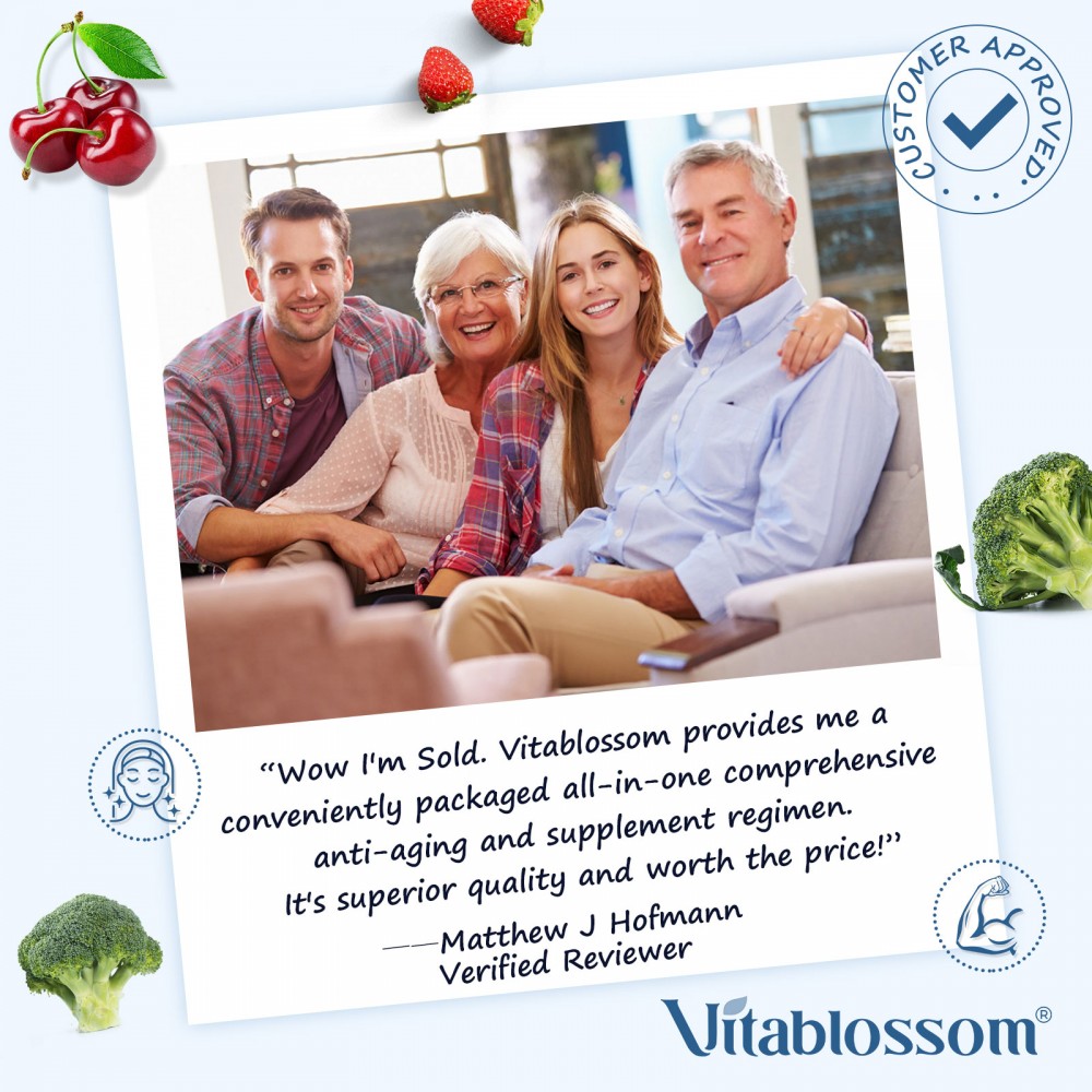 Buy Vitablossom 8in1 Nutrition Longevity Supplement